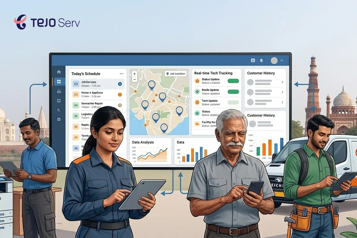 What is Field Service Management Software? Benefits of Using TejoServ for Your Business